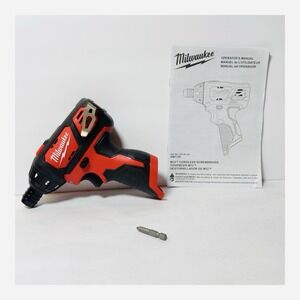 Milwaukee M12 12 Volt 2401-20 1/4 inch Cordless Hex Screwdriver